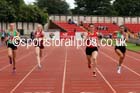 Inter girls 200 metres, English Schools Track and Field. Photo: David T. Hewitson/Sports for All Pics